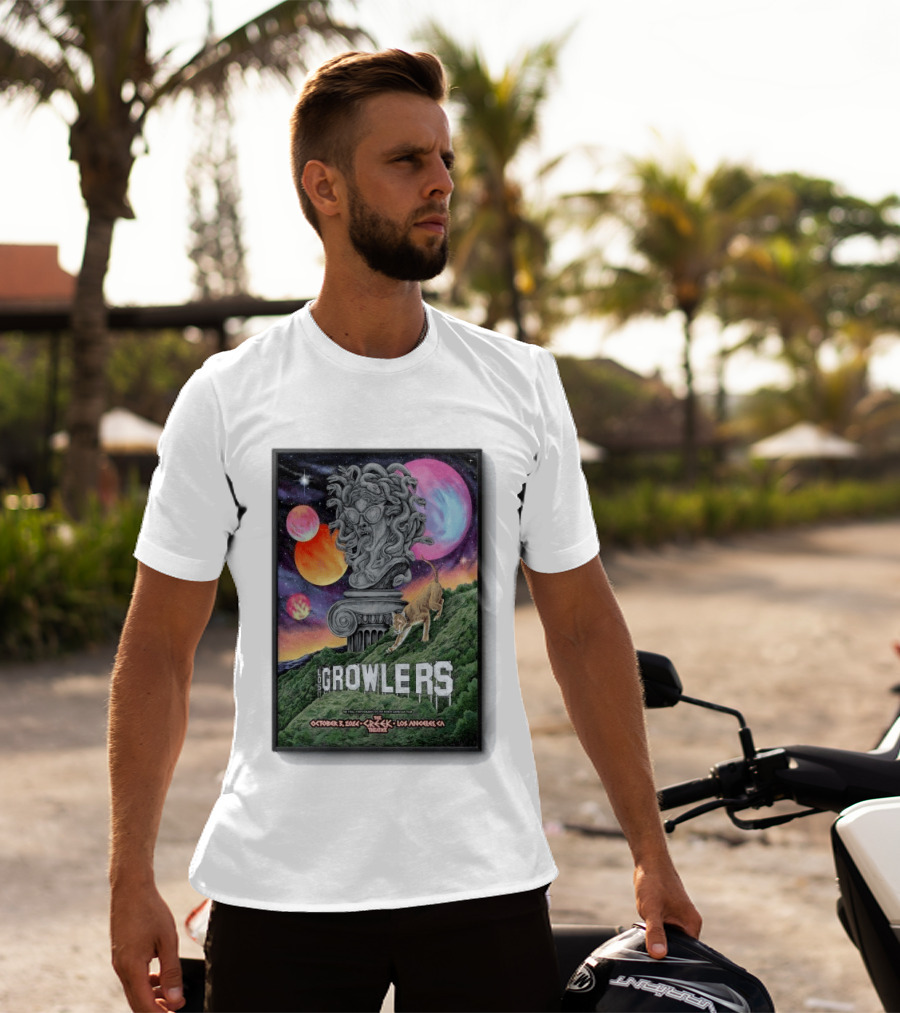 Los Growlers October 3 2026 Los Angeles Cosmic Event T-Shirt