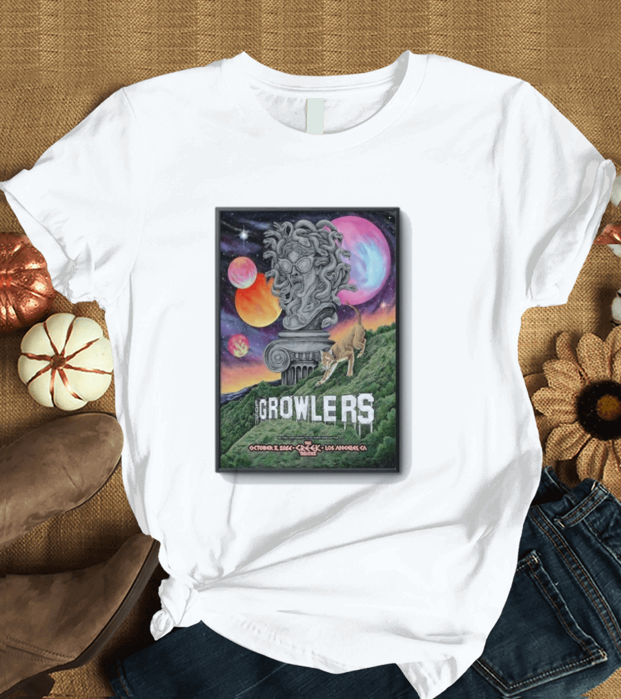 Los Growlers October 3 2026 Los Angeles Cosmic Event T-Shirt