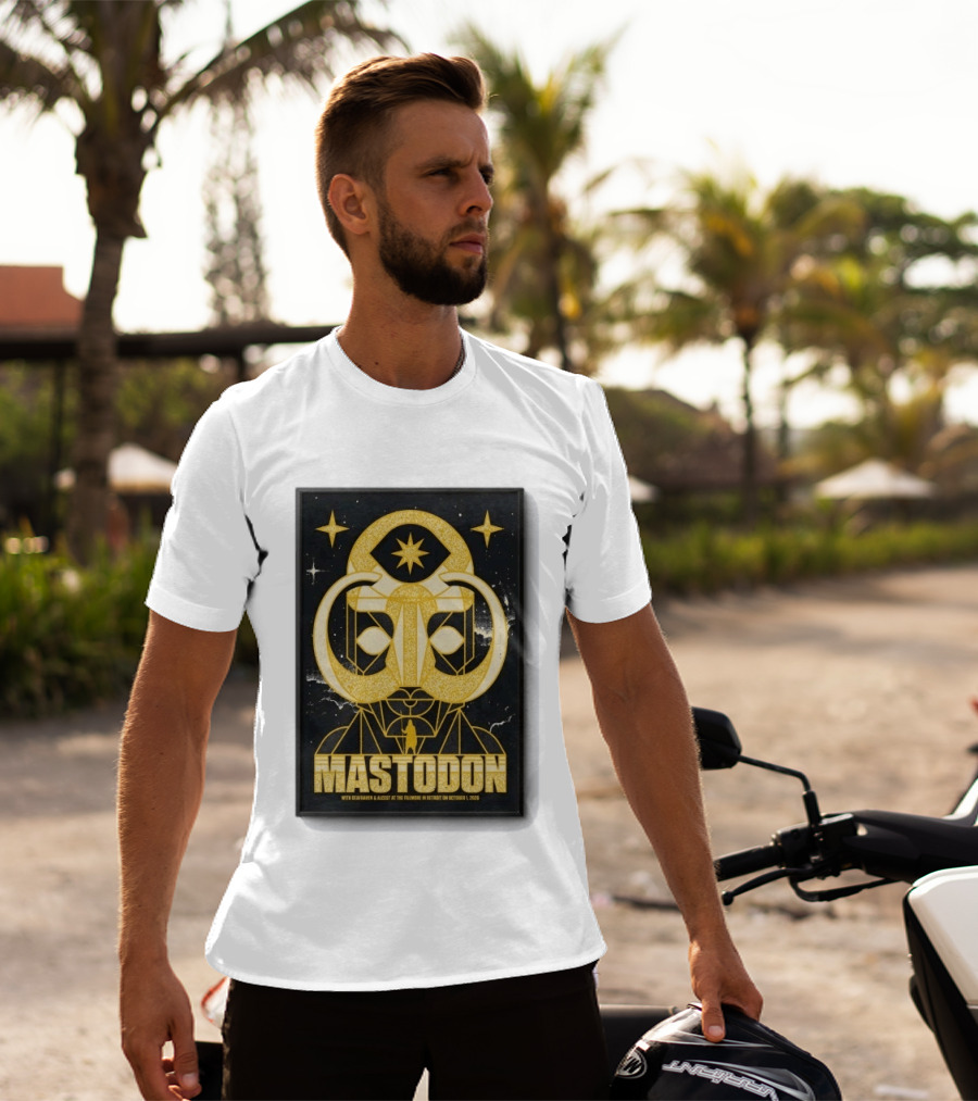 Mastodon The Fillmore Detroit Oct 1 2026 With Deafheaven And Khemmis T-Shirt