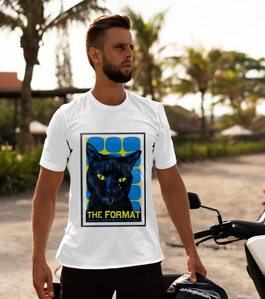 The Format With The Get Up Kids Cat's Cradle Carrboro NC 2026 Tour T-Shirt