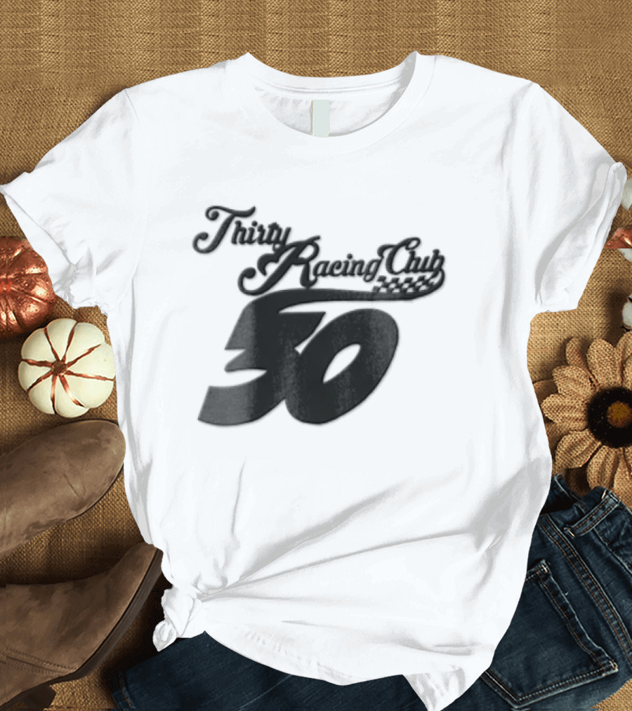 Thirty Racing Club 30 Script T-Shirt
