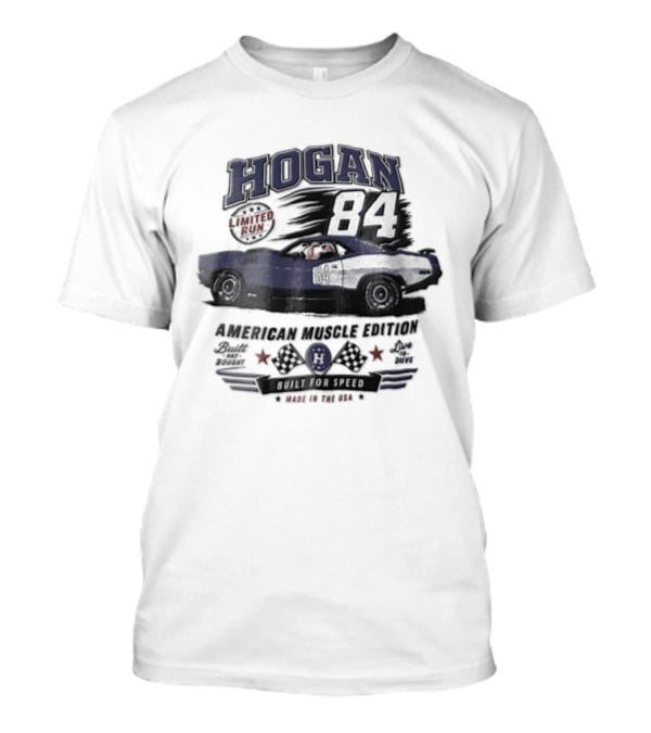 Hogan Hero Classic Muscle Car Racing Power 1984 Championship Series T-Shirt
