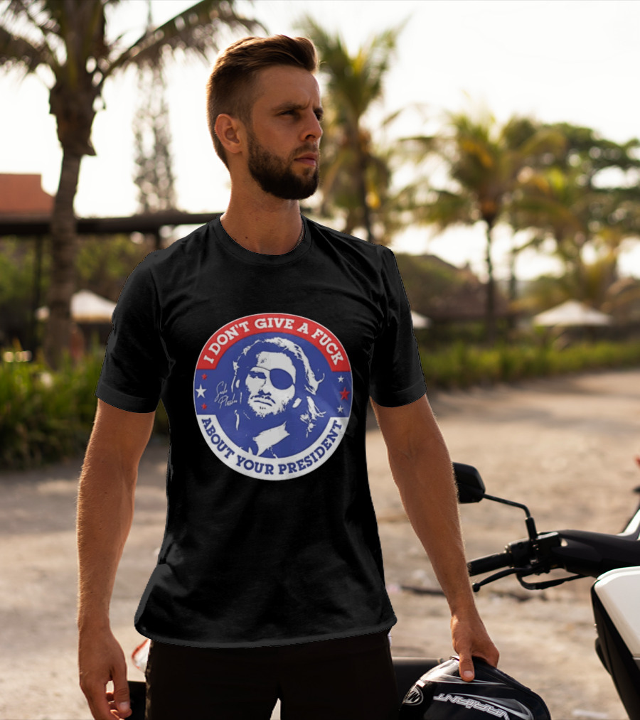 Escape From New York Snake Plissken I Don't Give A Fuck About Your President T-Shirt