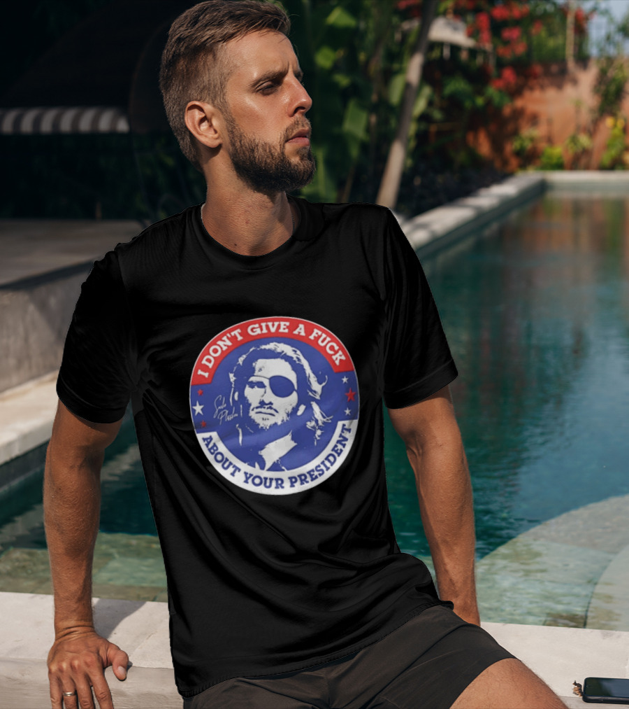 Escape From New York Snake Plissken I Don't Give A Fuck About Your President T-Shirt