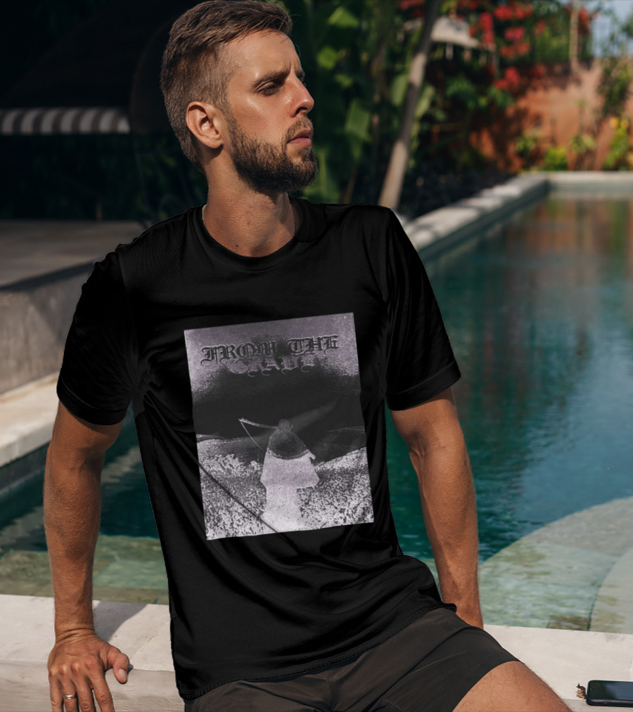Farmer's Daughter Store From The Grave Longsleeve Gothic Reaper Scene T-Shirt