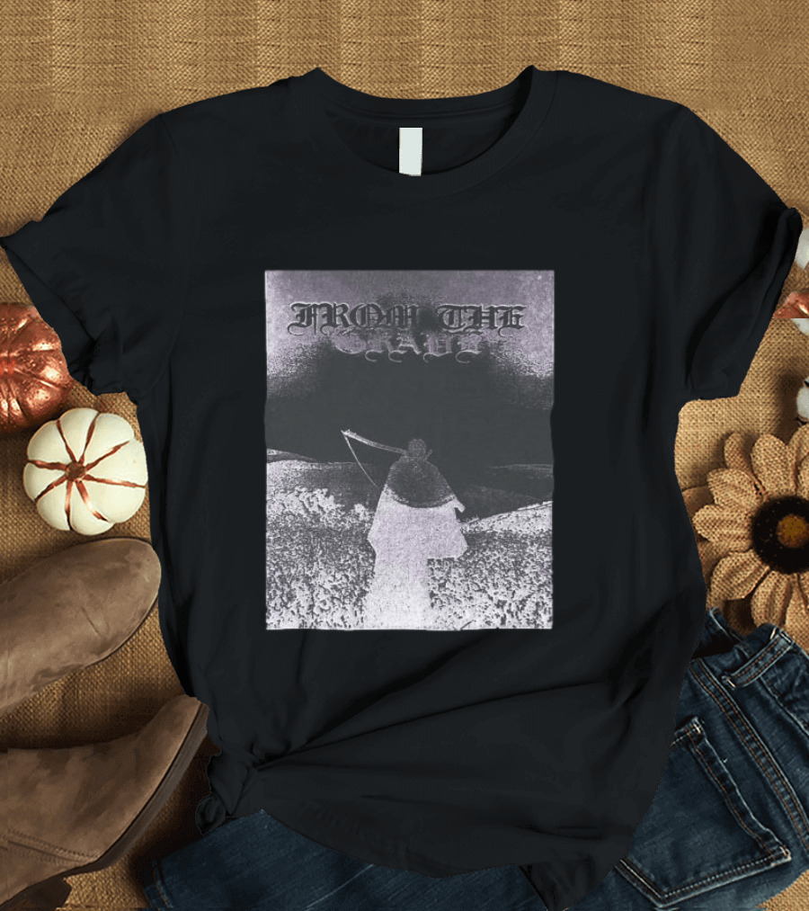 Farmer's Daughter Store From The Grave Longsleeve Gothic Reaper Scene T-Shirt