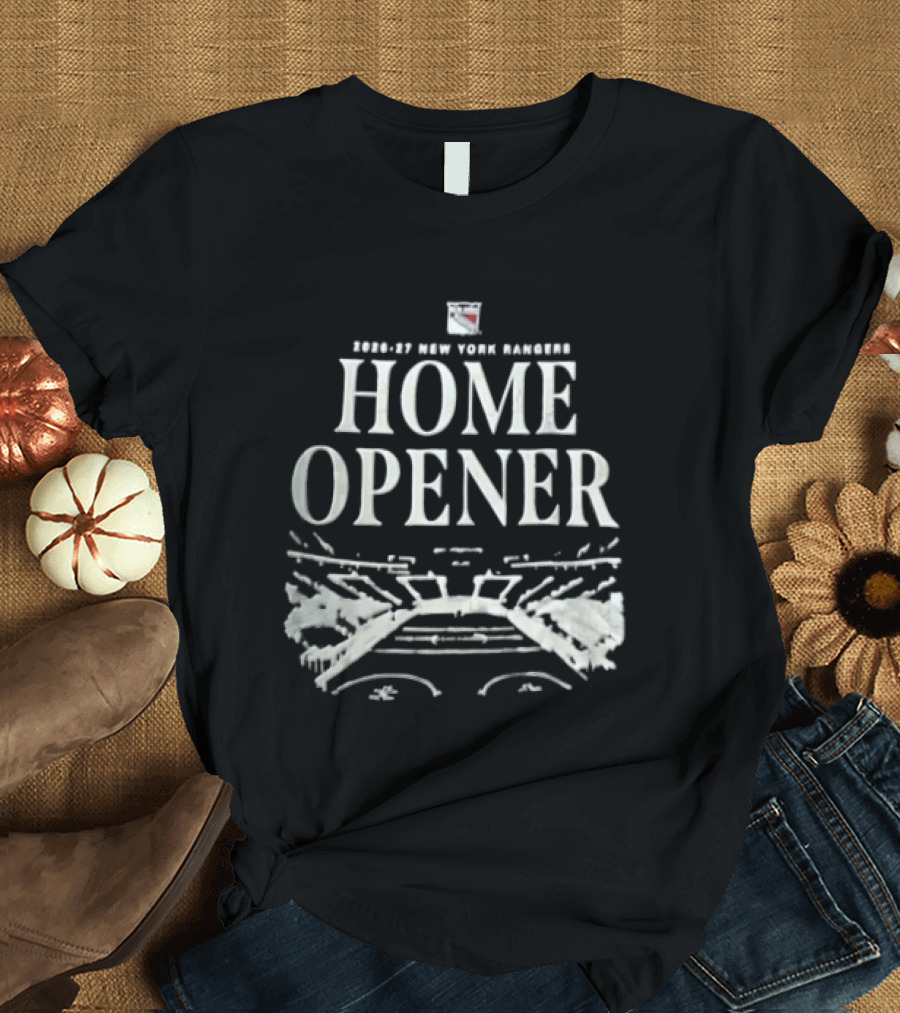 2026 2027 New York Rangers Home Opener Stadium Event T-Shirt
