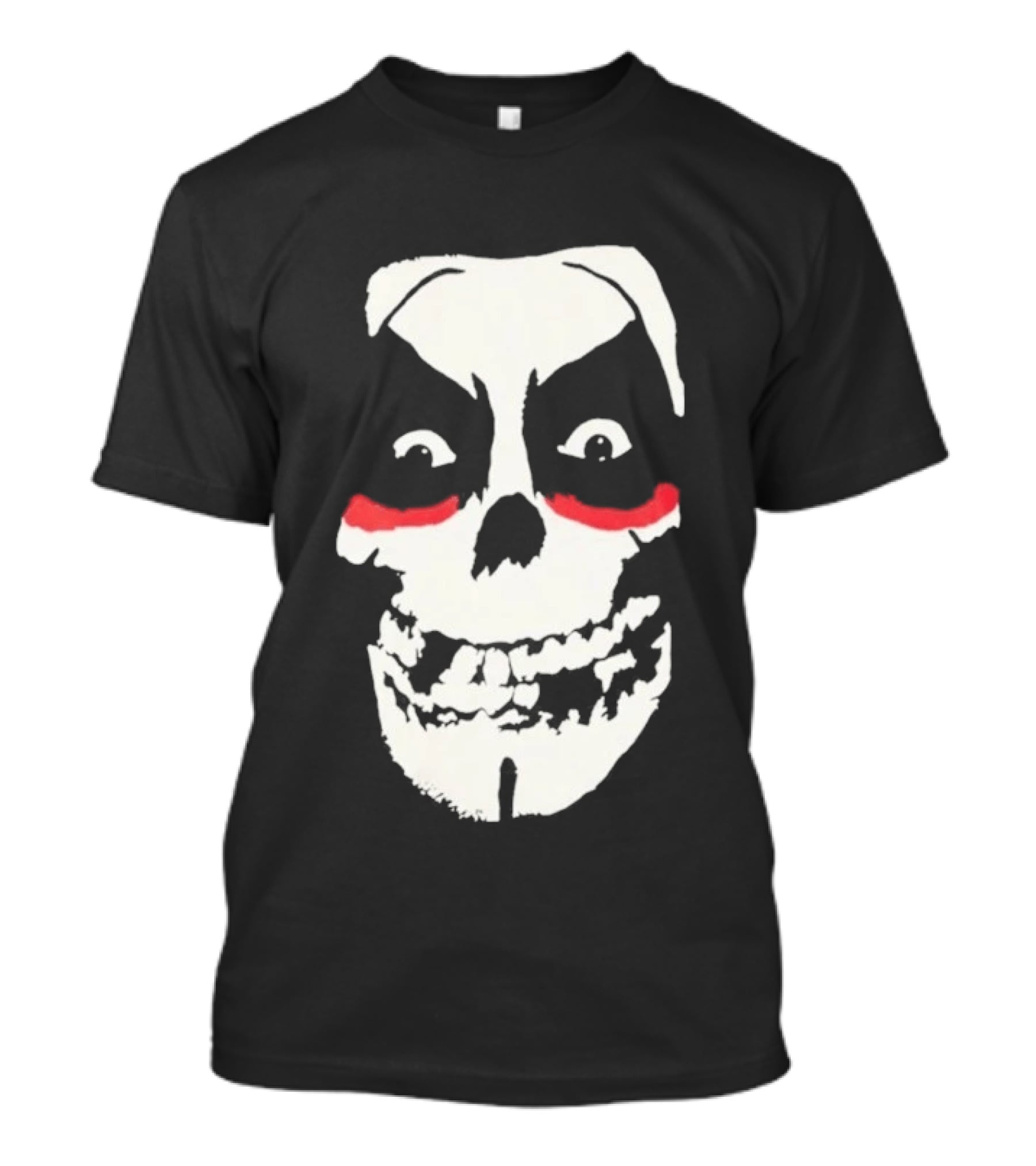 Original Misfits Skull With Danhausen Red Makeup Mechanics 2026 T-Shirt