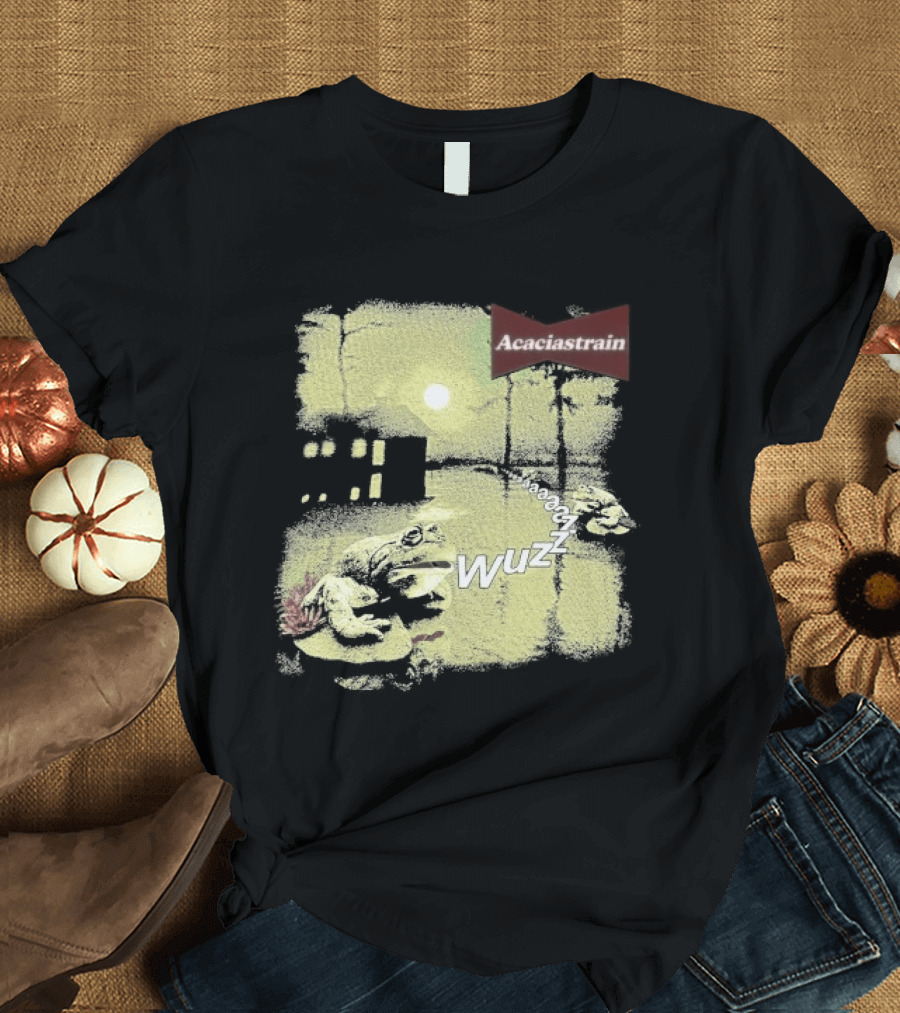 Acacia Strain Wuzza Bud Frog Vintage Humor T-Shirt