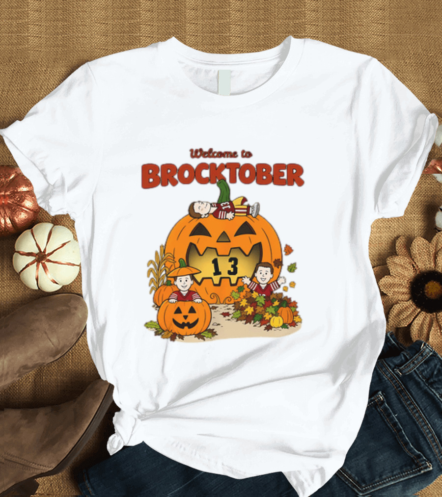 Welcome To Brocktober Pumpkin 13 Fall Festival T-Shirt