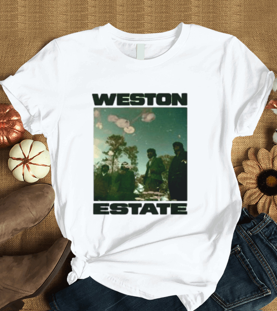 Weston Estate Open Season Vintage Aesthetic Reflection Scene T-Shirt
