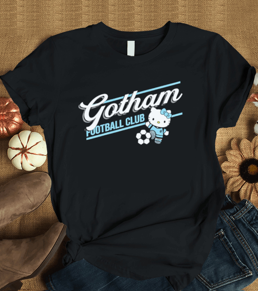 Gotham Football Club Hello Kitty Soccer 2026 Collaboration T-Shirt