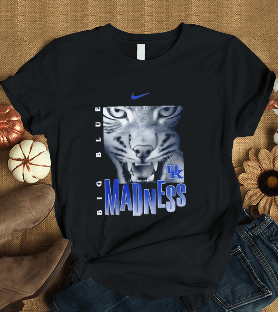 Kentucky Wildcats Big Blue Madness UK Nike Big Head T-Shirt