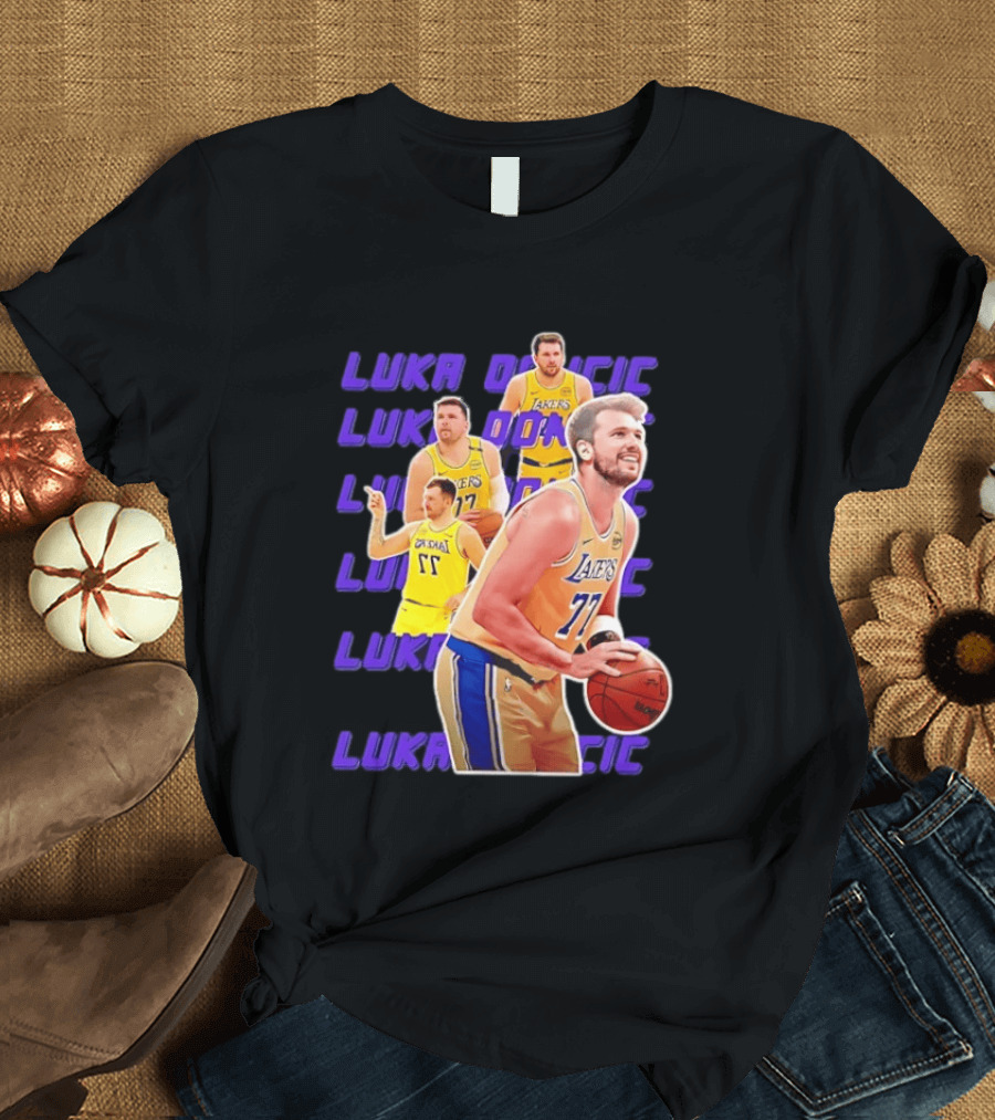 Luka Doncic Los Angeles Lakers 2026 Basketball Player 77 T-Shirt