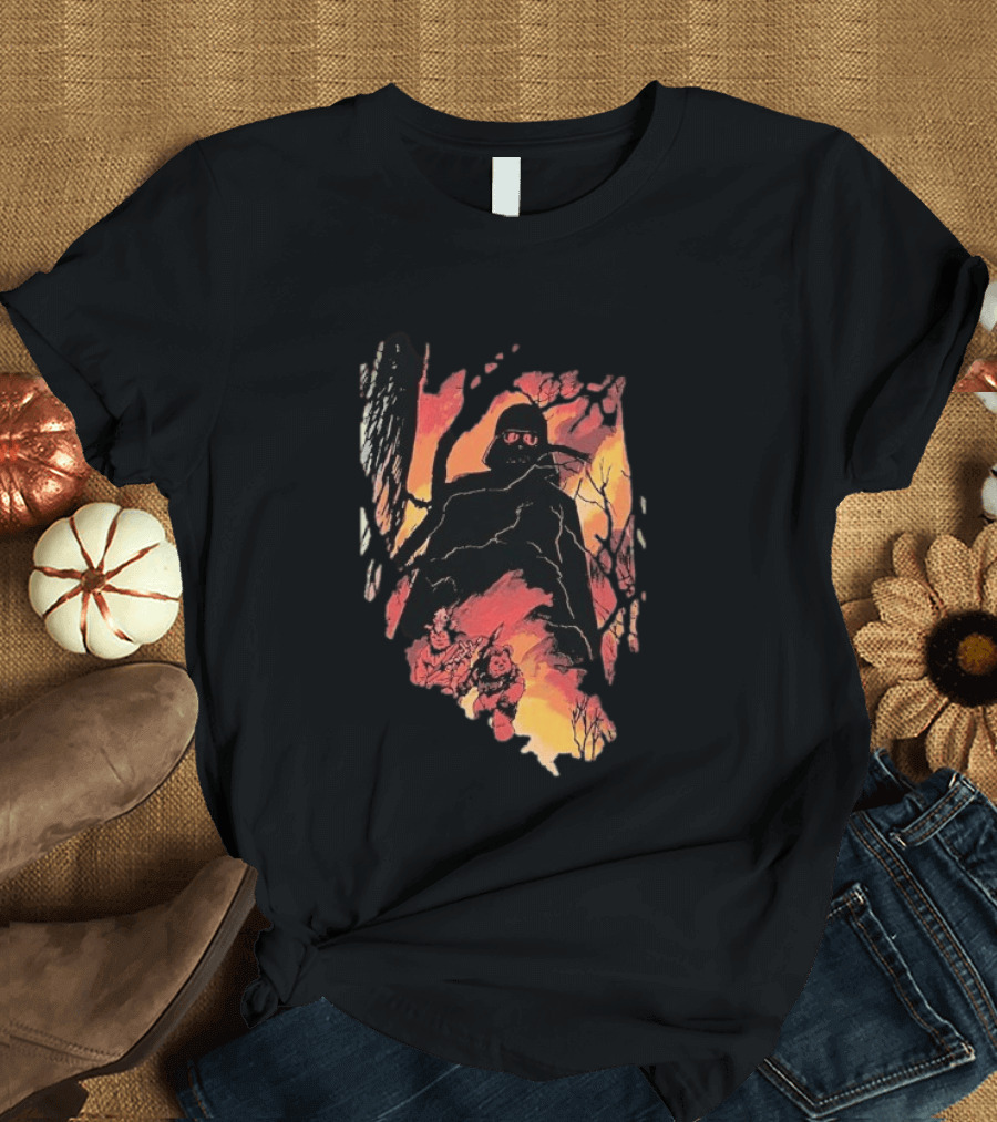 Star Wars Darth Vader Dreams Can't Hurt You Hidden Rebels Forest Scene T-Shirt