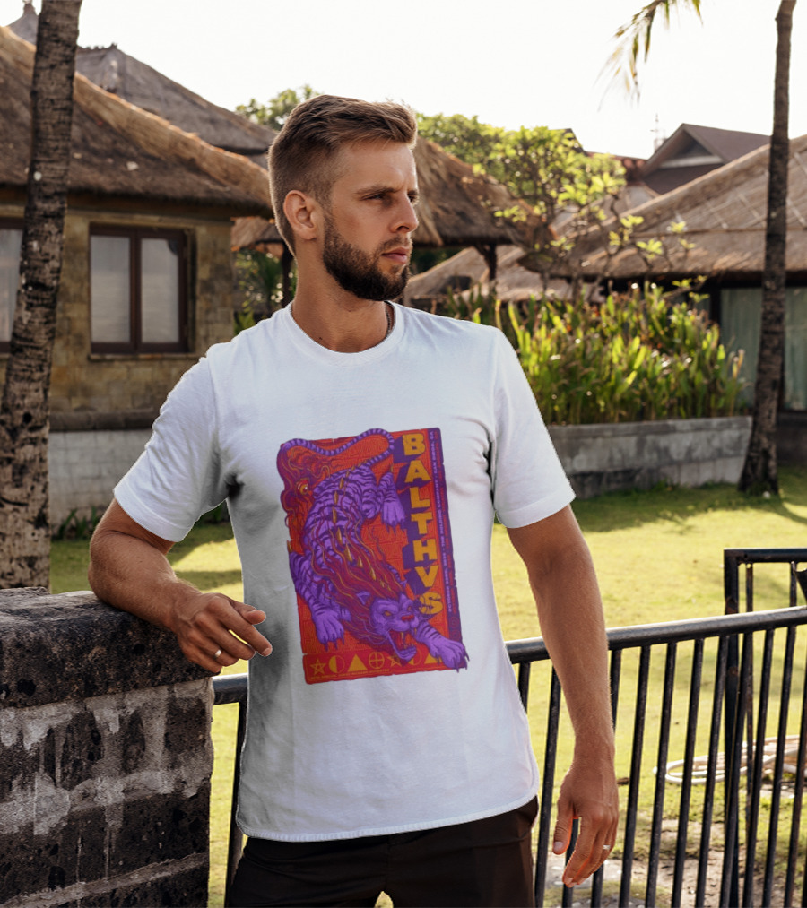 Balthvs San Diego October 22 2026 Featuring Richard Houghten Vibrant Lion T-Shirt