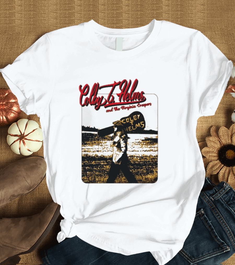 Colby Helms And The Virginia Creepers Travelin' Man Acoustic Journey T-Shirt