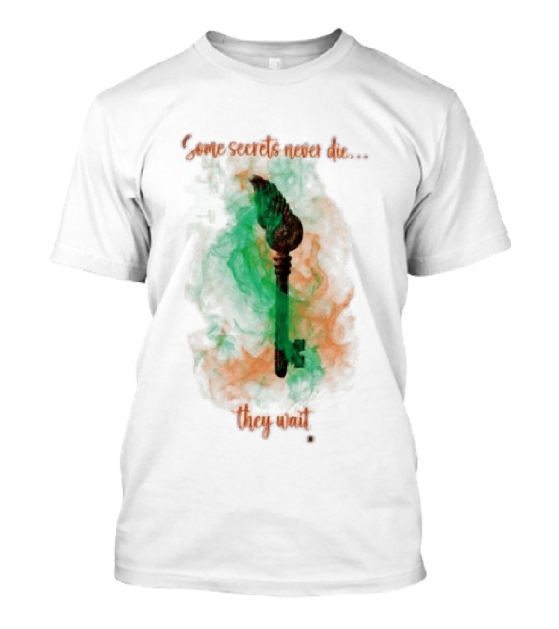 Detroit Red Wings The Witch Freida McFadden Some Secrets Never Die They Wait Mystical Key T-Shirt