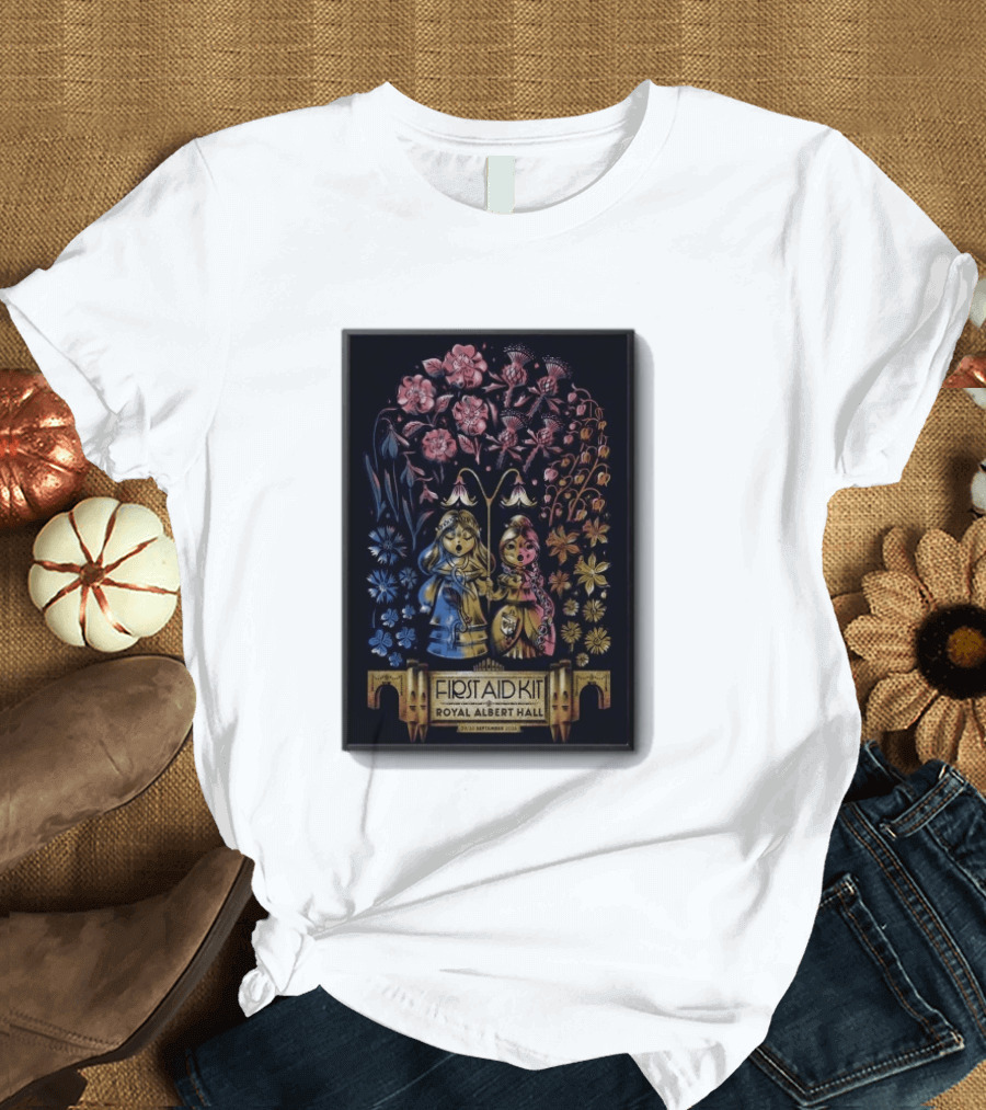 First Aid Kit September 29 30 2026 Royal Albert Hall London With Floral T-Shirt