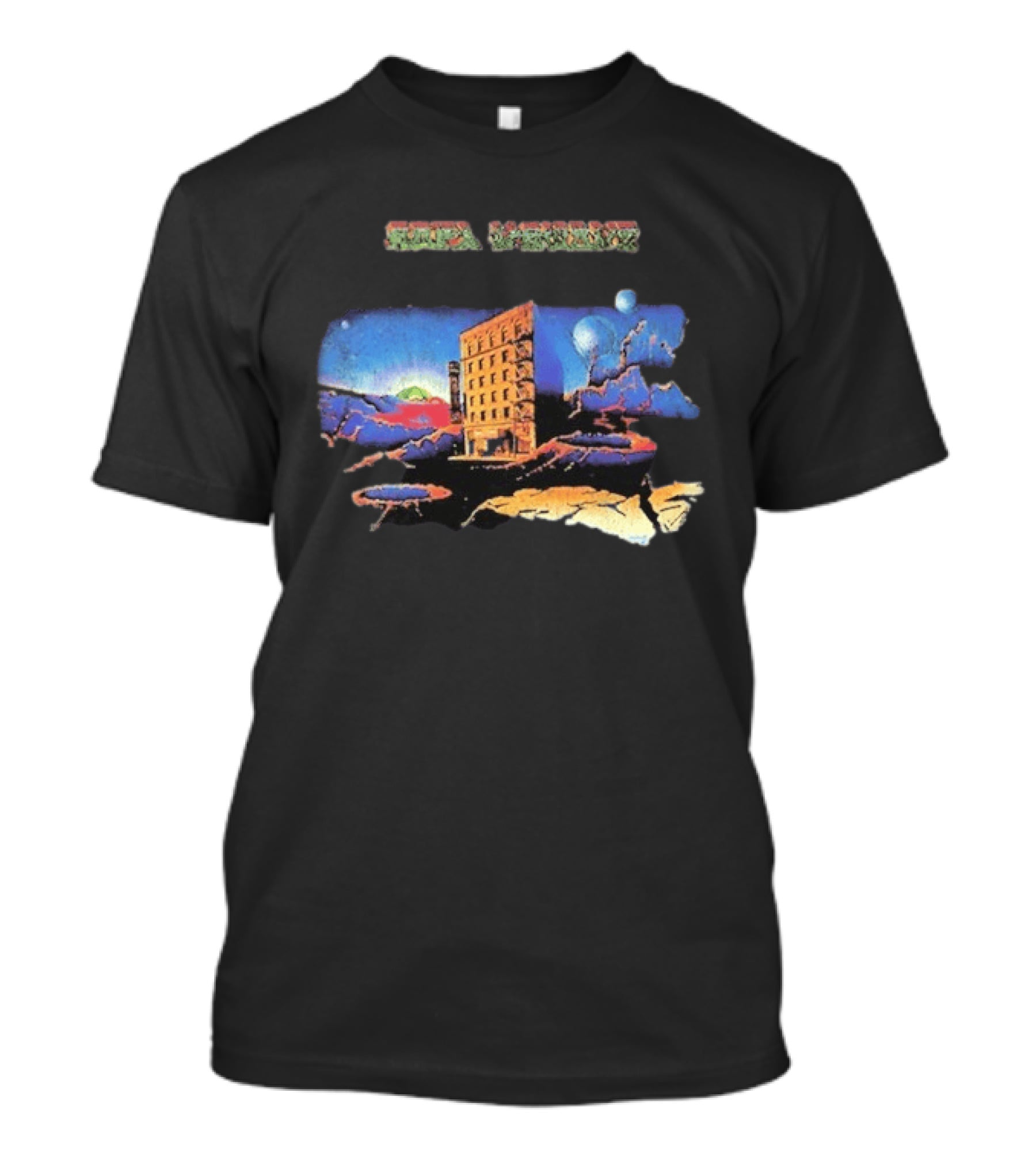 Grateful Dead From The Mars Hotel Psychedelic Album Cover T-Shirt