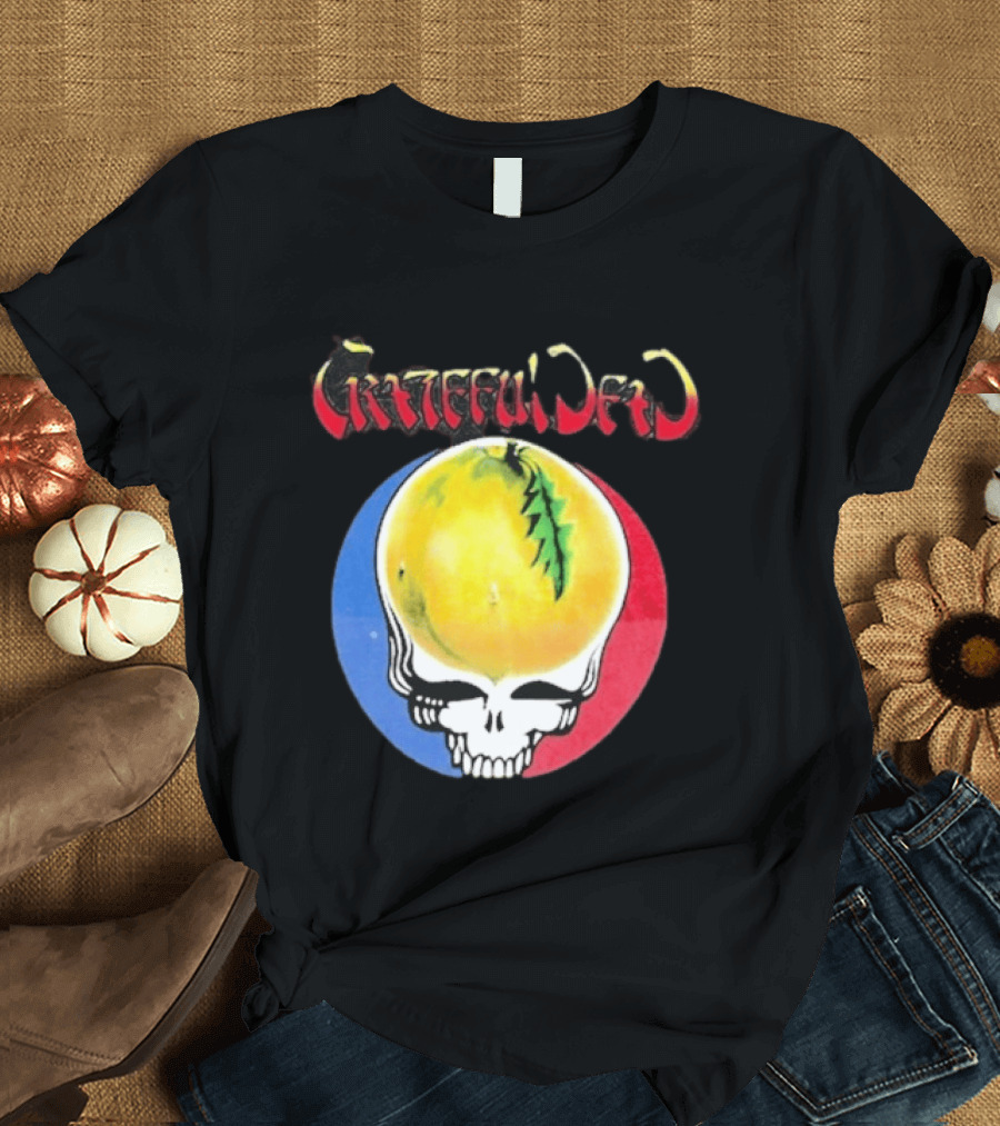 Grateful Dead Steal Your Face Pomelo Skull T-Shirt