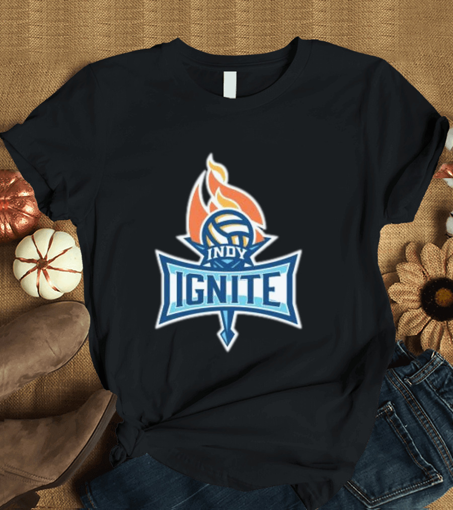 Indy Ignite Volleyball Flame T-Shirt