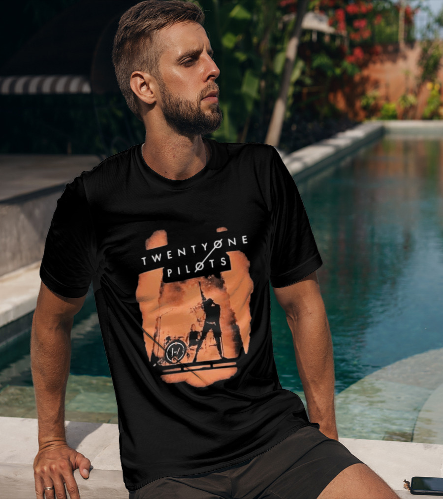 Twenty One Pilots 2017 Emotional Roadshow Tour Josh T-Shirt