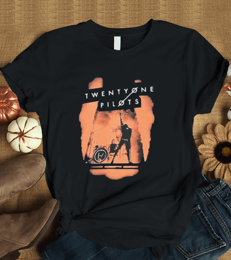 Twenty One Pilots 2017 Emotional Roadshow Tour Josh T-Shirt