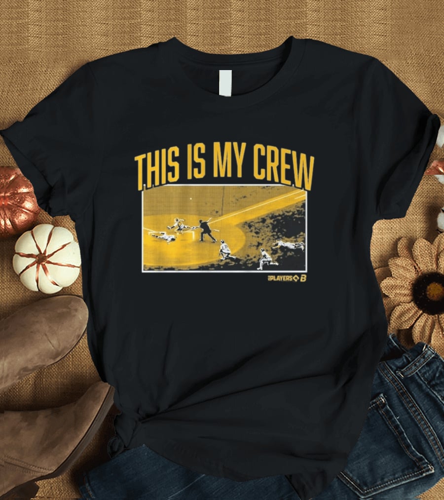 Milwaukee Baseball Players Highlight This Is My Crew T-Shirt