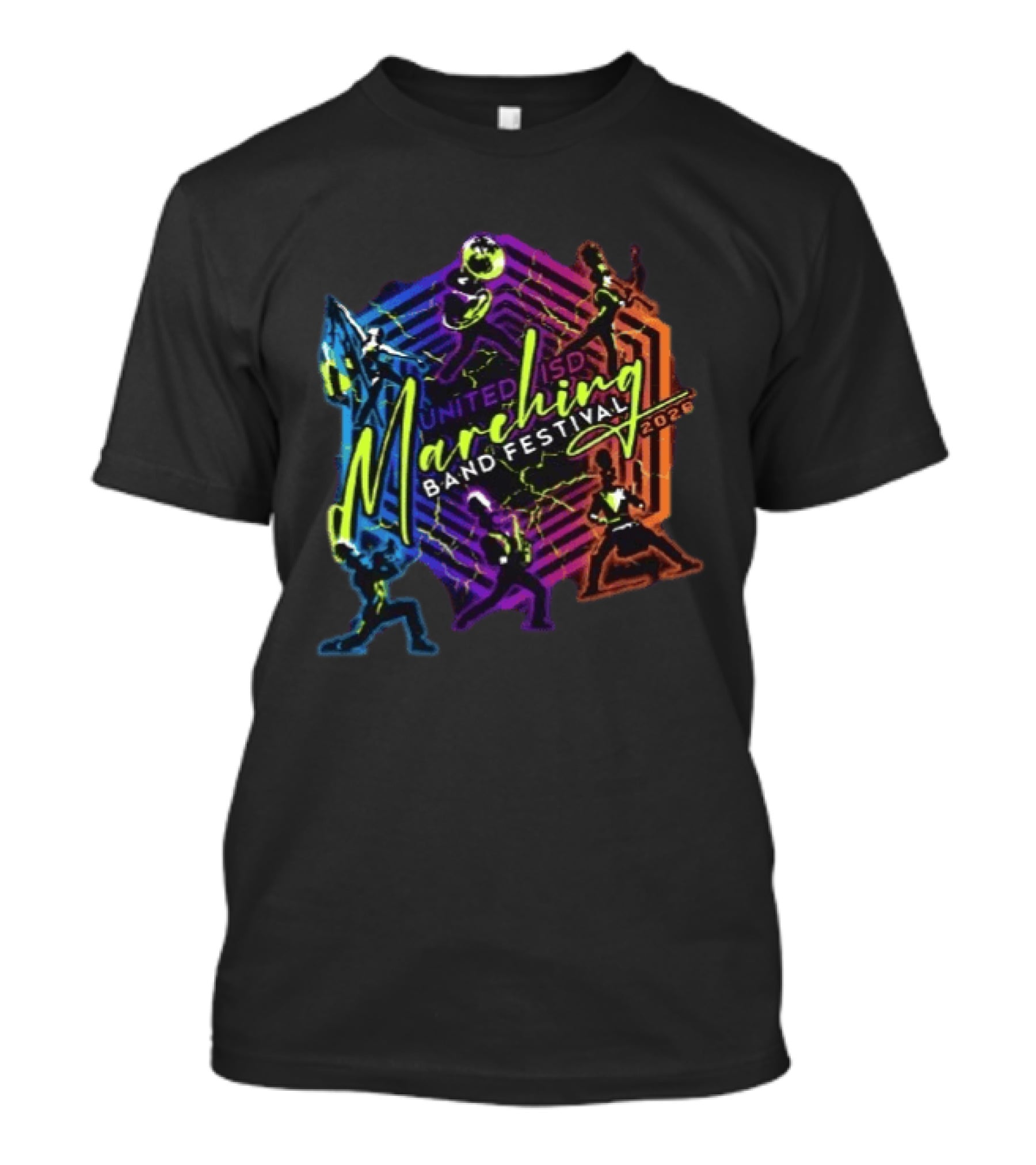 Tmf Event United ISD Marching Band Festival 2026 Rough Rider Contest T-Shirt