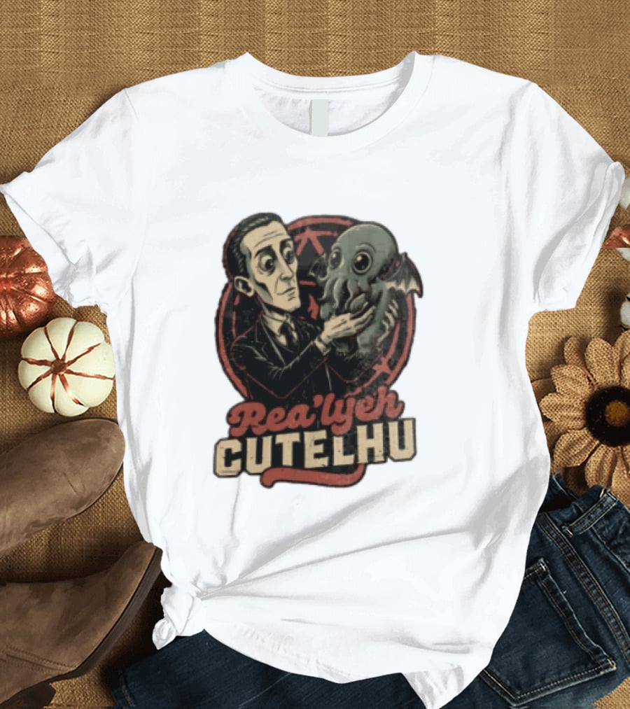 Rea'lyeh CuteLhu H.P. Lovecraft Baby Cthulhu T-Shirt