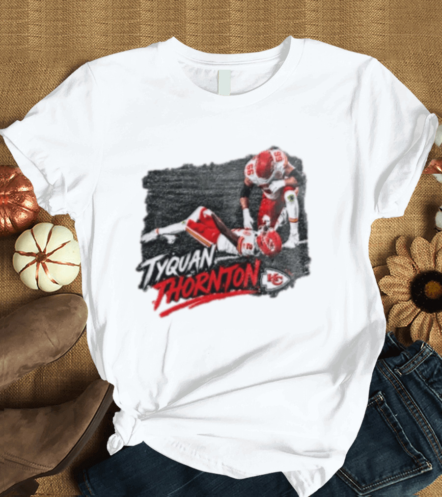 Tyquan Thornton Kansas City Chiefs Ankle Moment T-Shirt