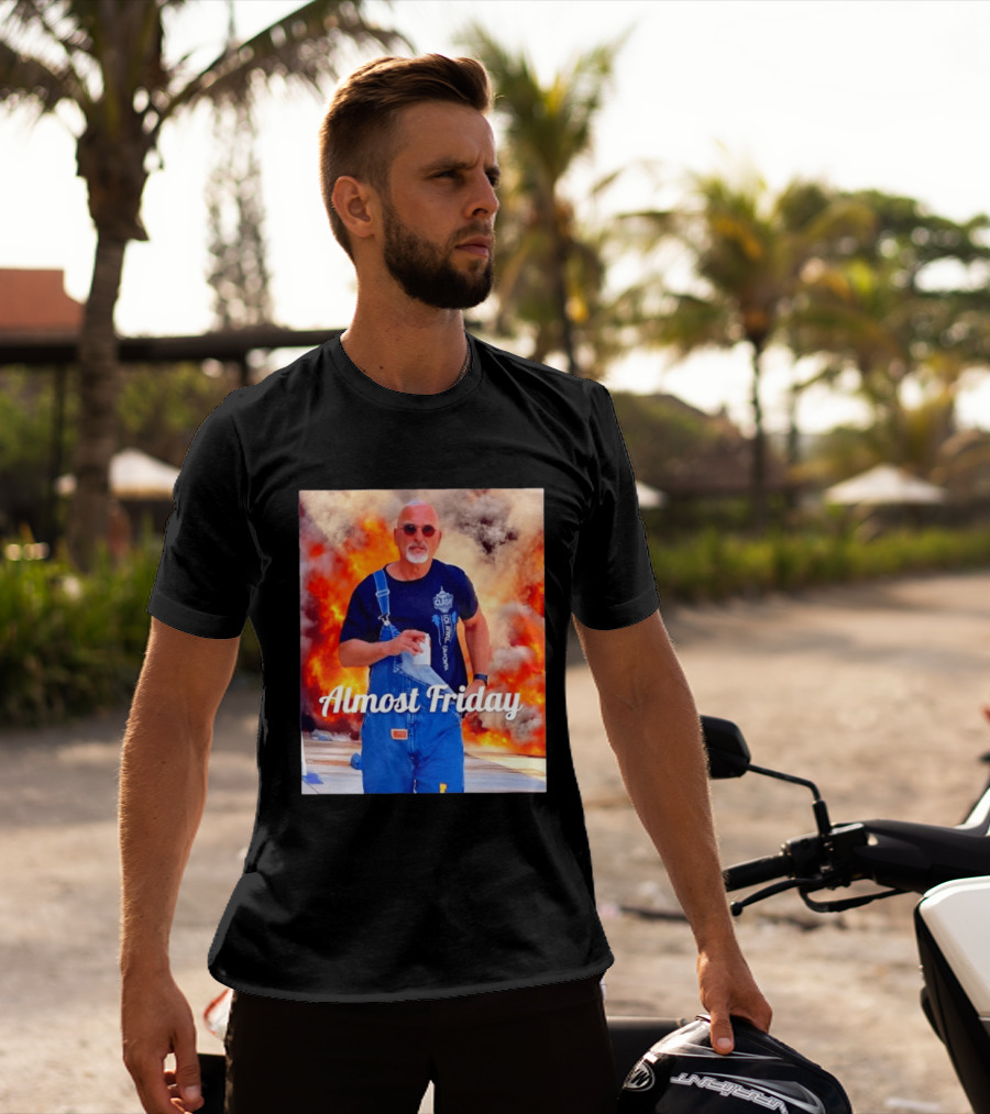 Almost Friday Clash Los Angeles California Explosive T-Shirt
