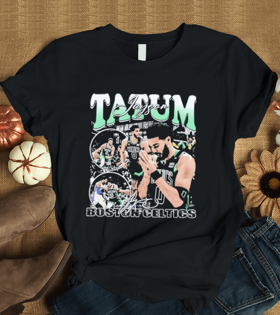 Tatum Boston Celtics 2026 Bootleg Vintage Aesthetic T-Shirt