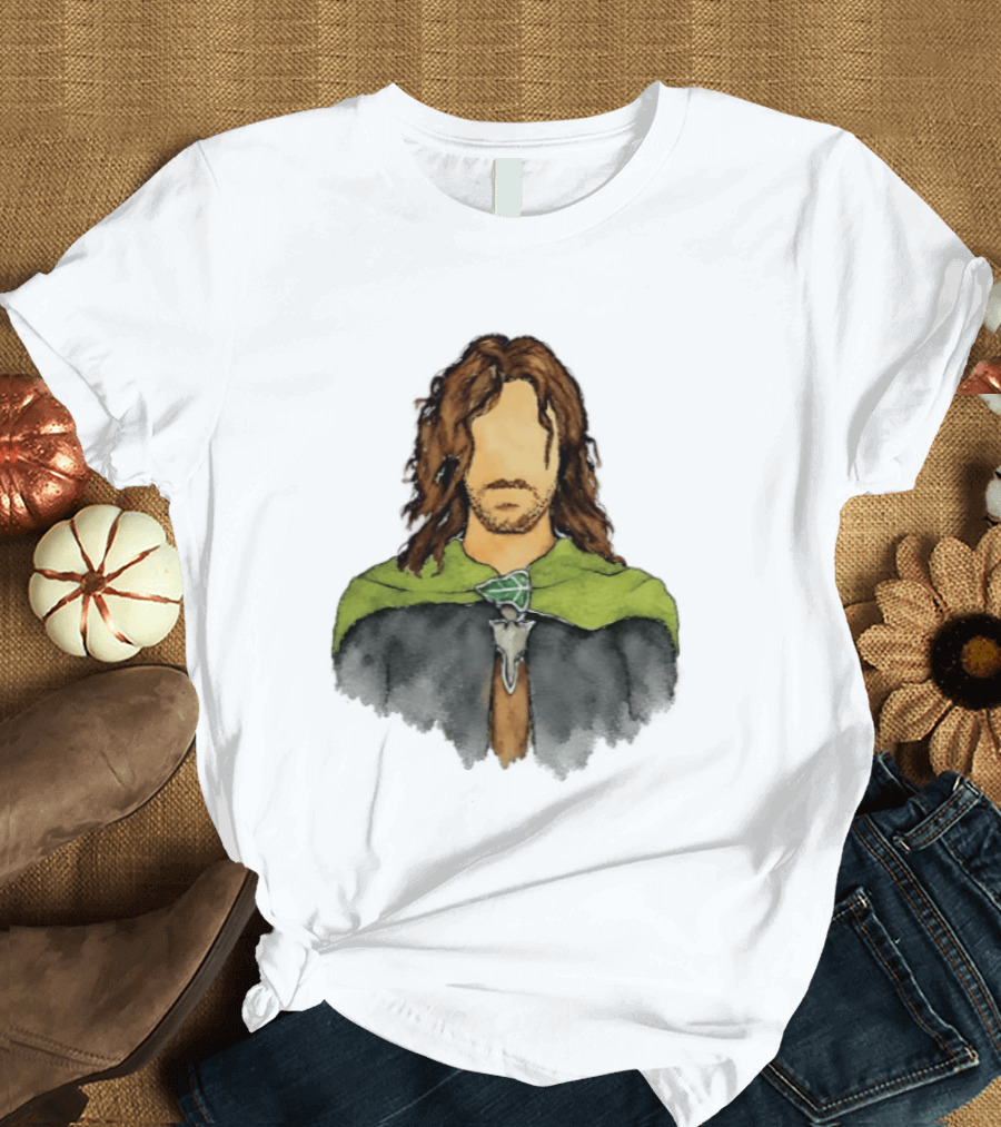 Deeds Will Not Be Less Valiant Because They Are Unpraised Ranger Cloak T-Shirt