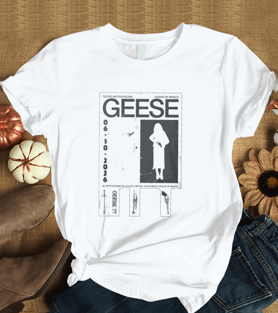 Teatro Metropolitan Mexico Geese Oct 6 2026 T-Shirt