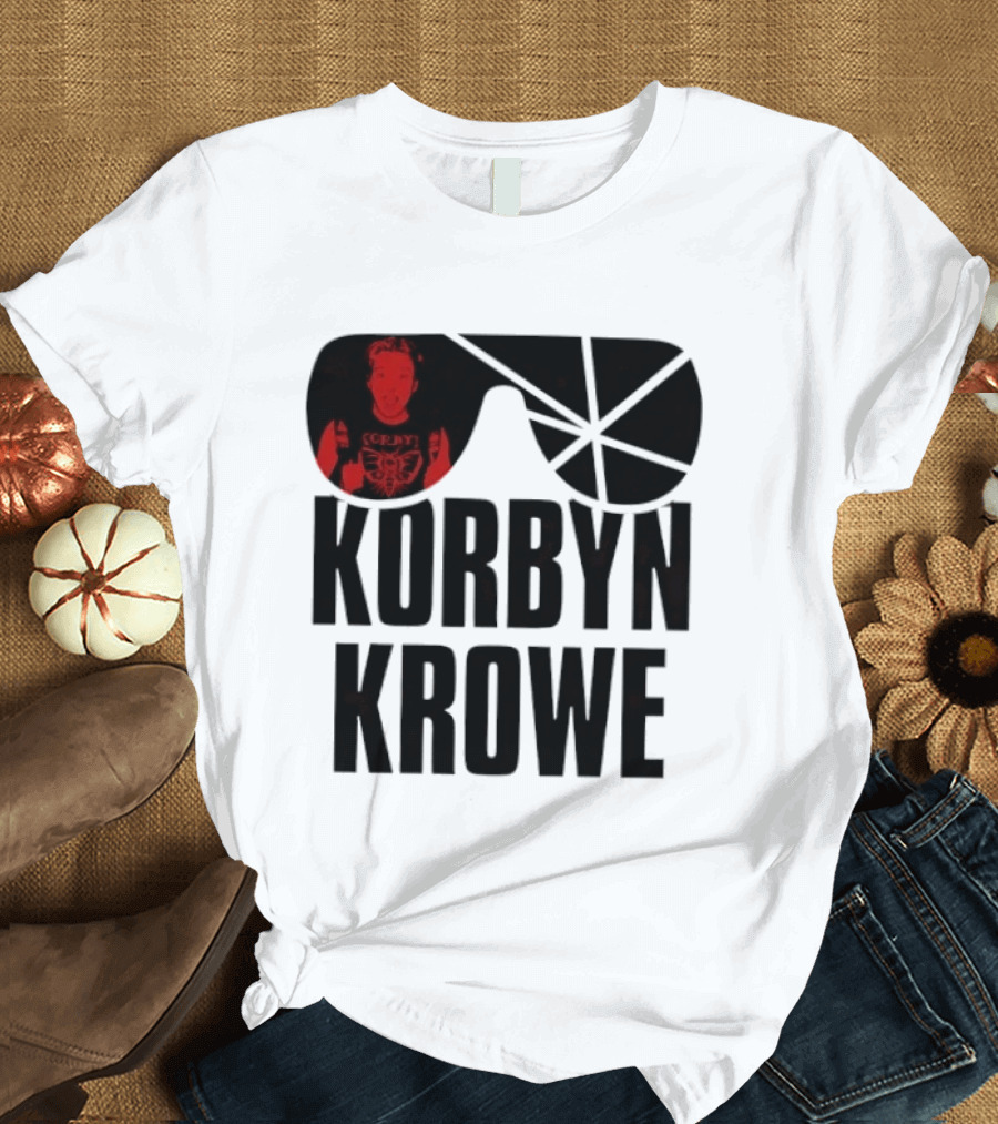 Korbyn Krowe Sunglasses 2026 Butterfly Tattoo T-Shirt