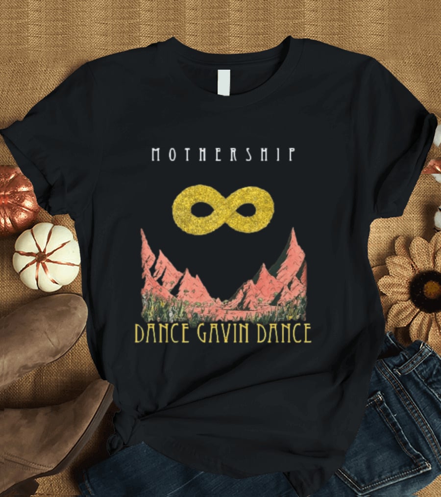 Mothership Dance Gavin Dance Infinity Mountain Scene T-Shirt