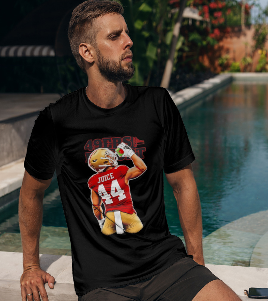 San Francisco 49ers Kyle Juszczyk Juice 44 Legend T-Shirt