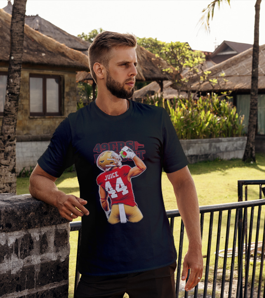 San Francisco 49ers Kyle Juszczyk Juice 44 Legend T-Shirt
