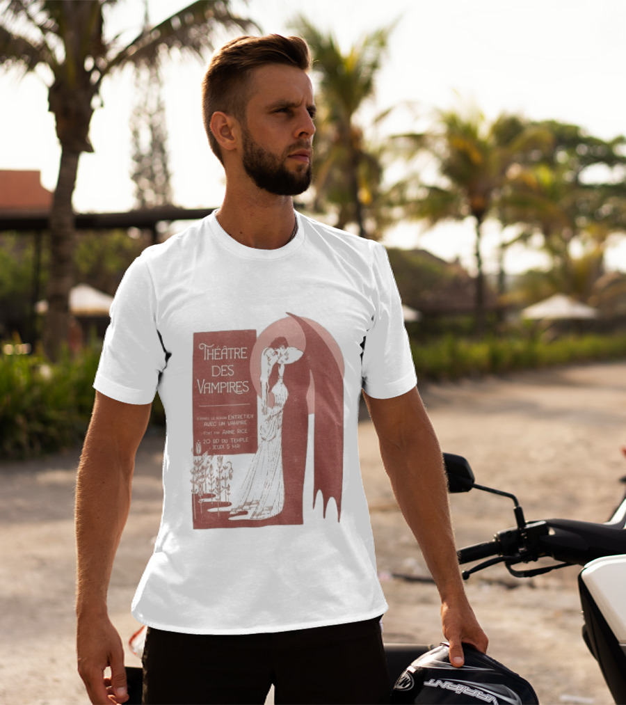 Théâtre Des Vampires Entretien Avec Un Vampire Anne Rice 20 BD Du Temple Jeudi 5 Mai T-Shirt