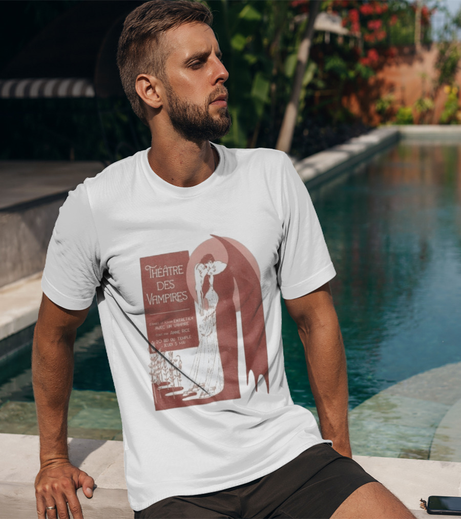 Théâtre Des Vampires Entretien Avec Un Vampire Anne Rice 20 BD Du Temple Jeudi 5 Mai T-Shirt