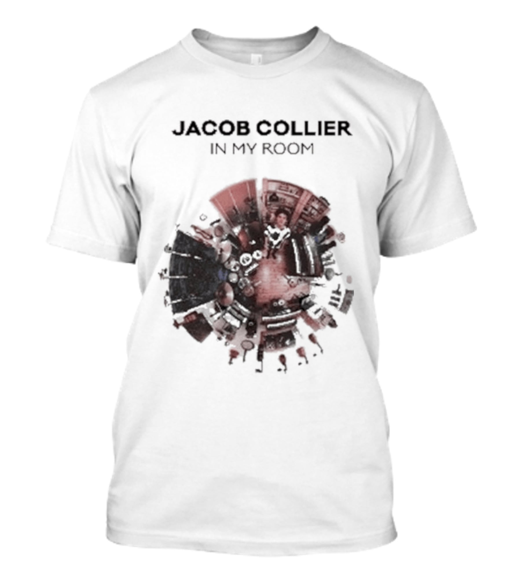 Jacob Collier In My Room Album Abstract Circular T-Shirt