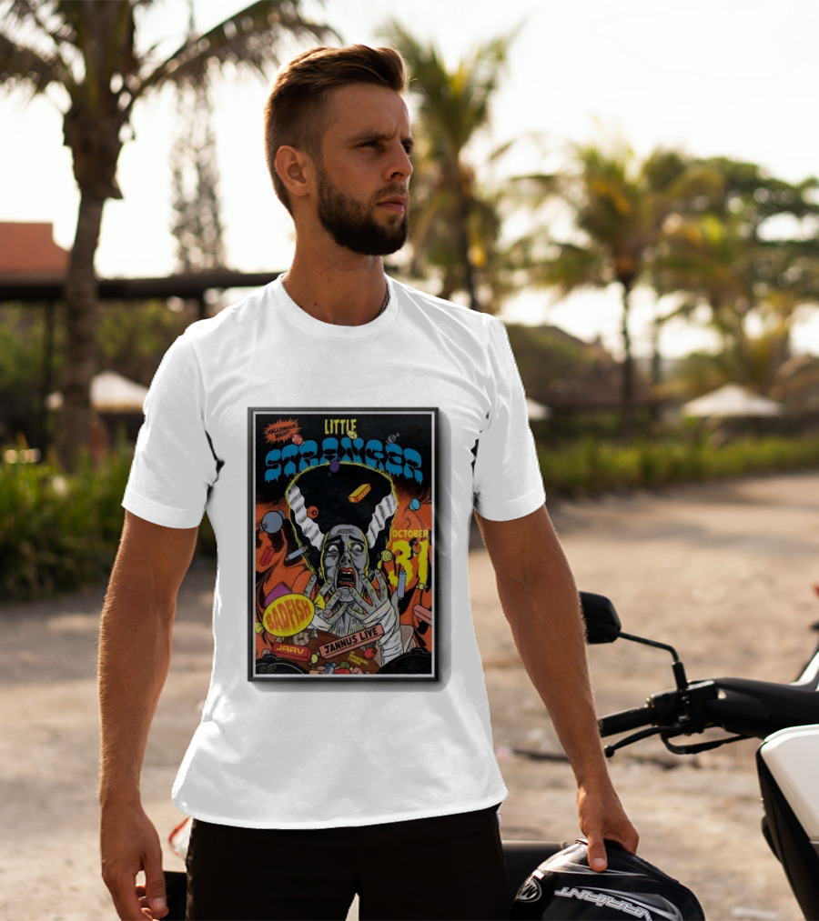 Little Stranger Halloween Night Badfish Jarv Jannus Live October 31 St. Petersburg FL 2026 T-Shirt
