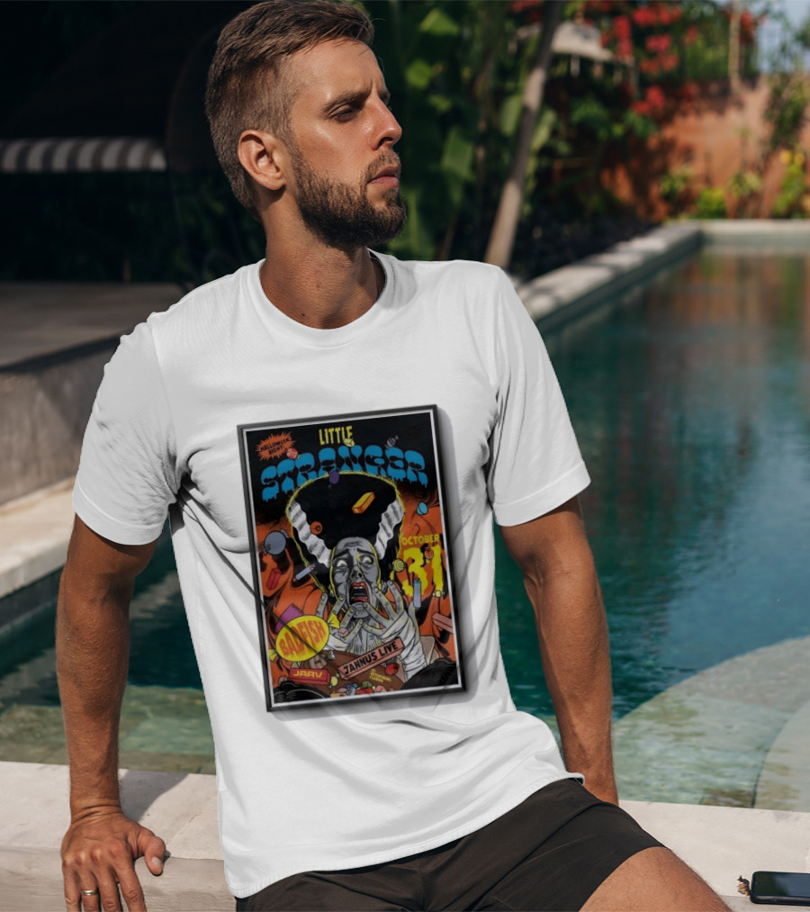 Little Stranger Halloween Night Badfish Jarv Jannus Live October 31 St. Petersburg FL 2026 T-Shirt