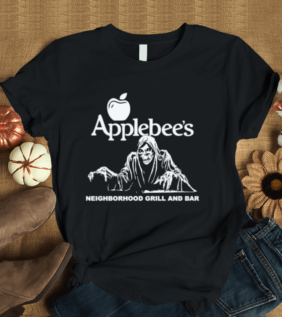 Applebee's Neighborhood Grill And Bar Grim Reaper T-Shirt
