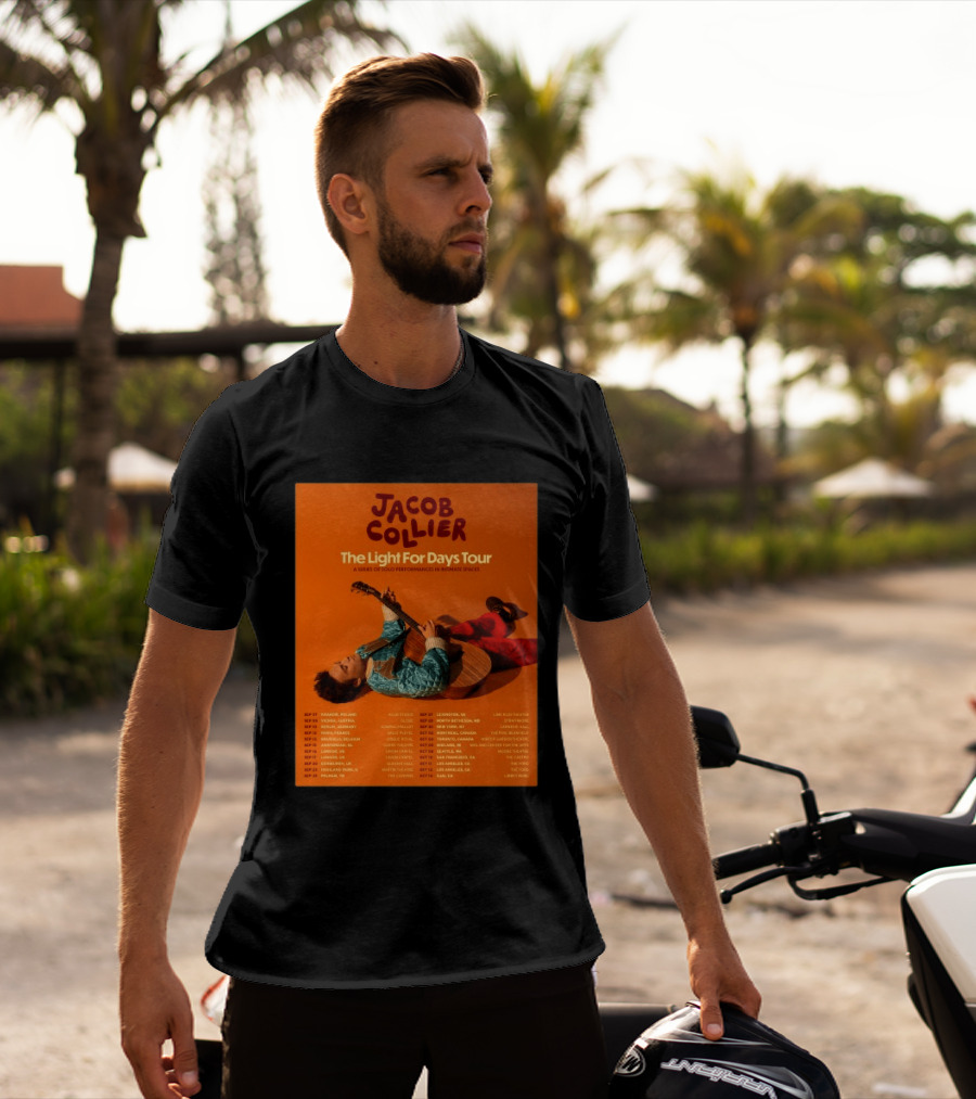 Jacob Collier The Light For Days Tour 2026 A Series Of Solo Performances In Intimate Spaces T-Shirt