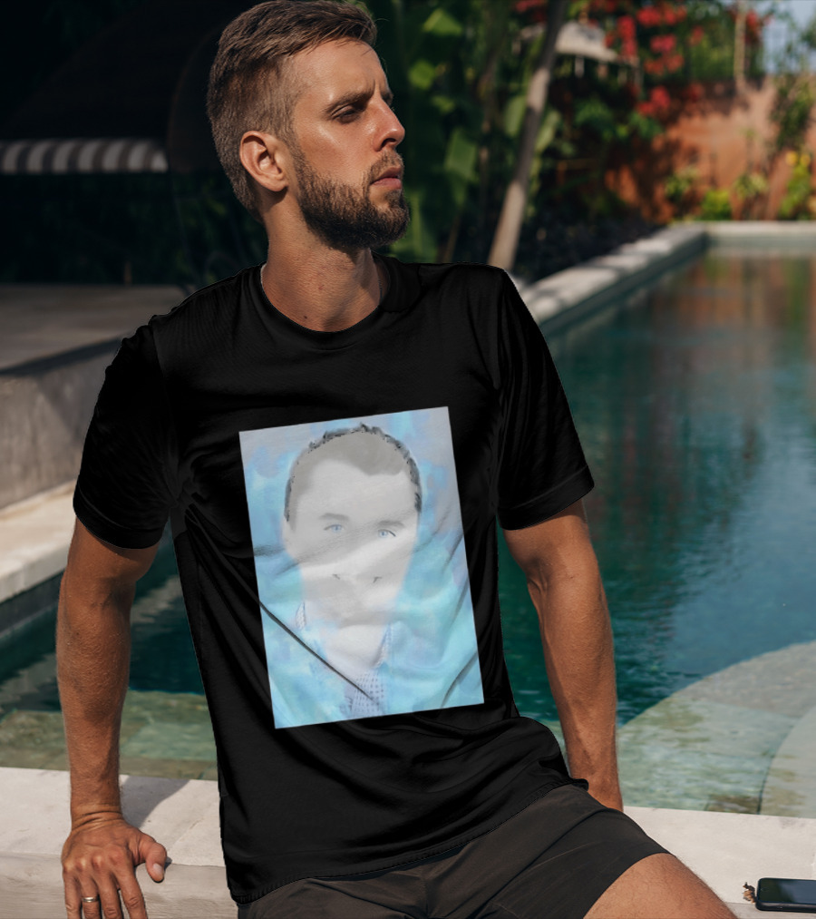 Charlie Kirk Turning Point USA Conservative Blue Aura T-Shirt