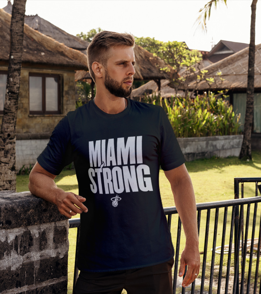 Miami Strong Heat Basketball Team T-Shirt