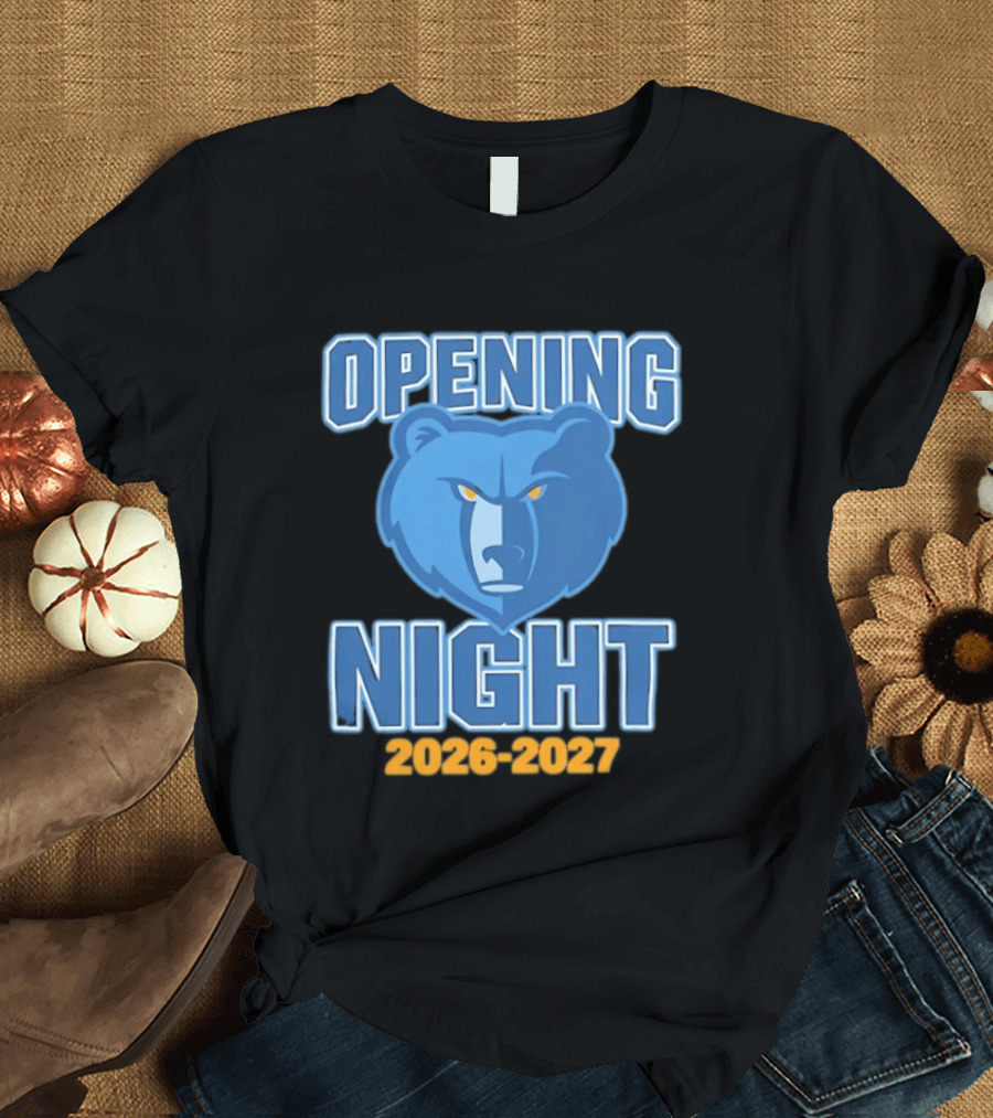 Opening Night 2026 2027 Memphis Grizzlies T-Shirt